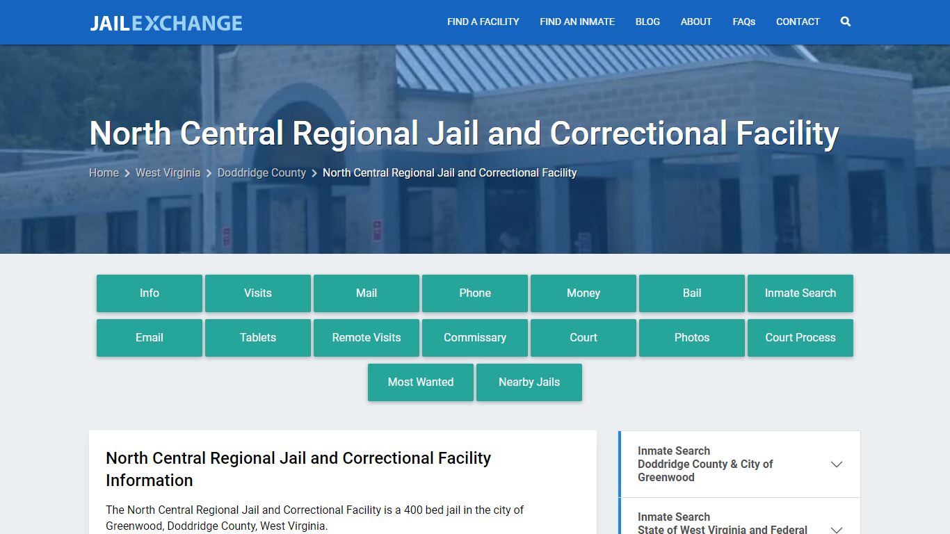 North Central Regional Jail and Correctional Facility